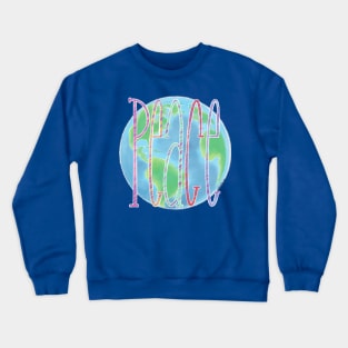 A Peaceful World Crewneck Sweatshirt